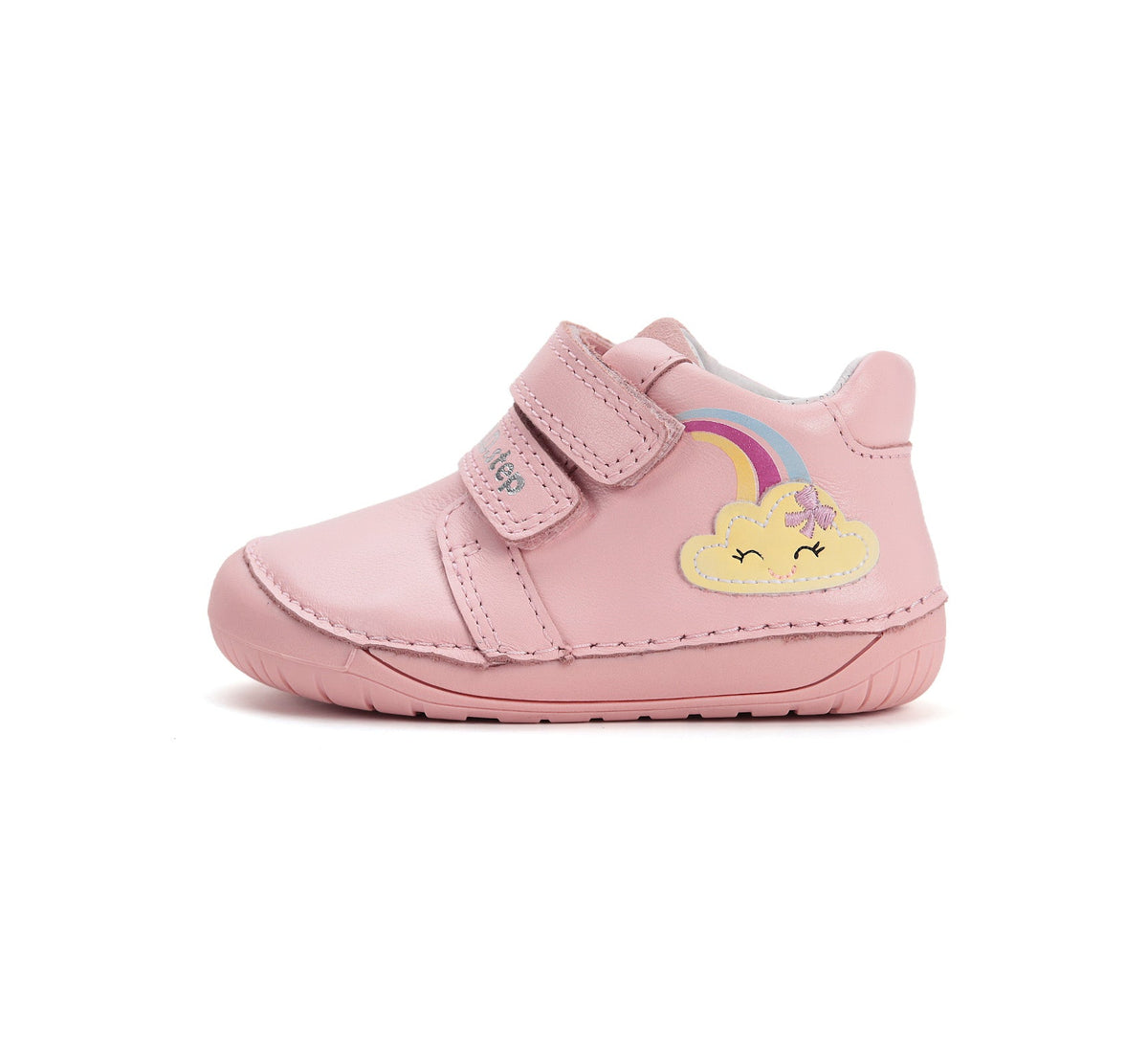 D.D.Step lány Barefoot cipő 20-25 Baby Pink felhő mintával