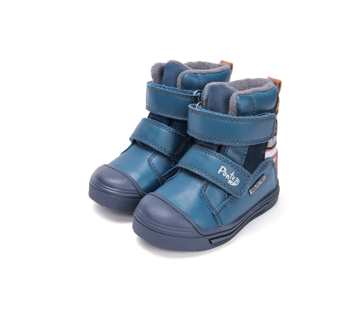 D.D.Step ghete baieti AQUA-TEX captusite Ponte20 supinati 22-27 Calypso Sky cu foca Fő kép