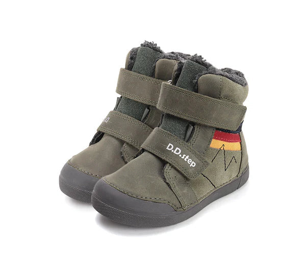 D.D.Step ghete baieti imblanite 25-30 Khaki Fő kép