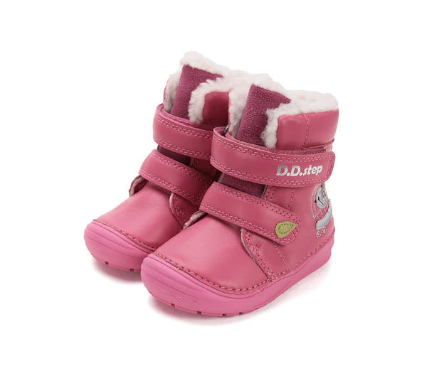 D.D.Step ghete fete imblanite 20-25 Dark Pink cu pasare in colivie Fő kép