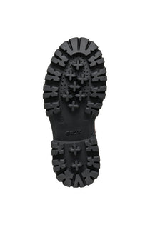 Geox bocanci fete cu siret si fermoar 31-35 Dark Burgundy