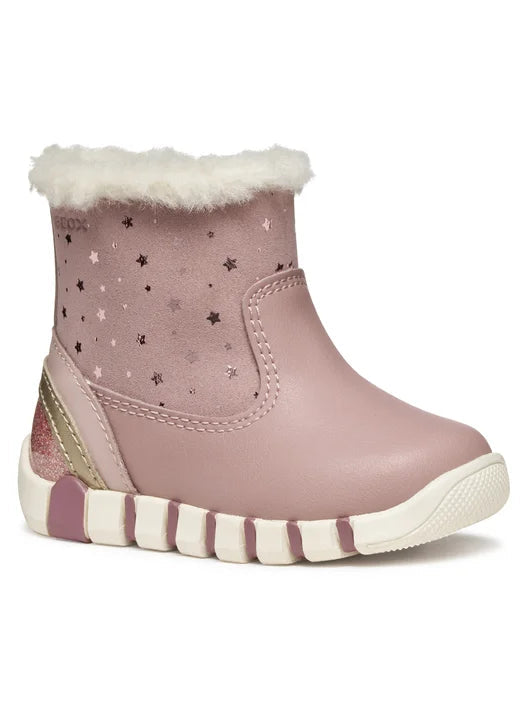 Geox lány bélelt csizma Iupidoo 18-26 Rose/Platinu Másodlagos kép