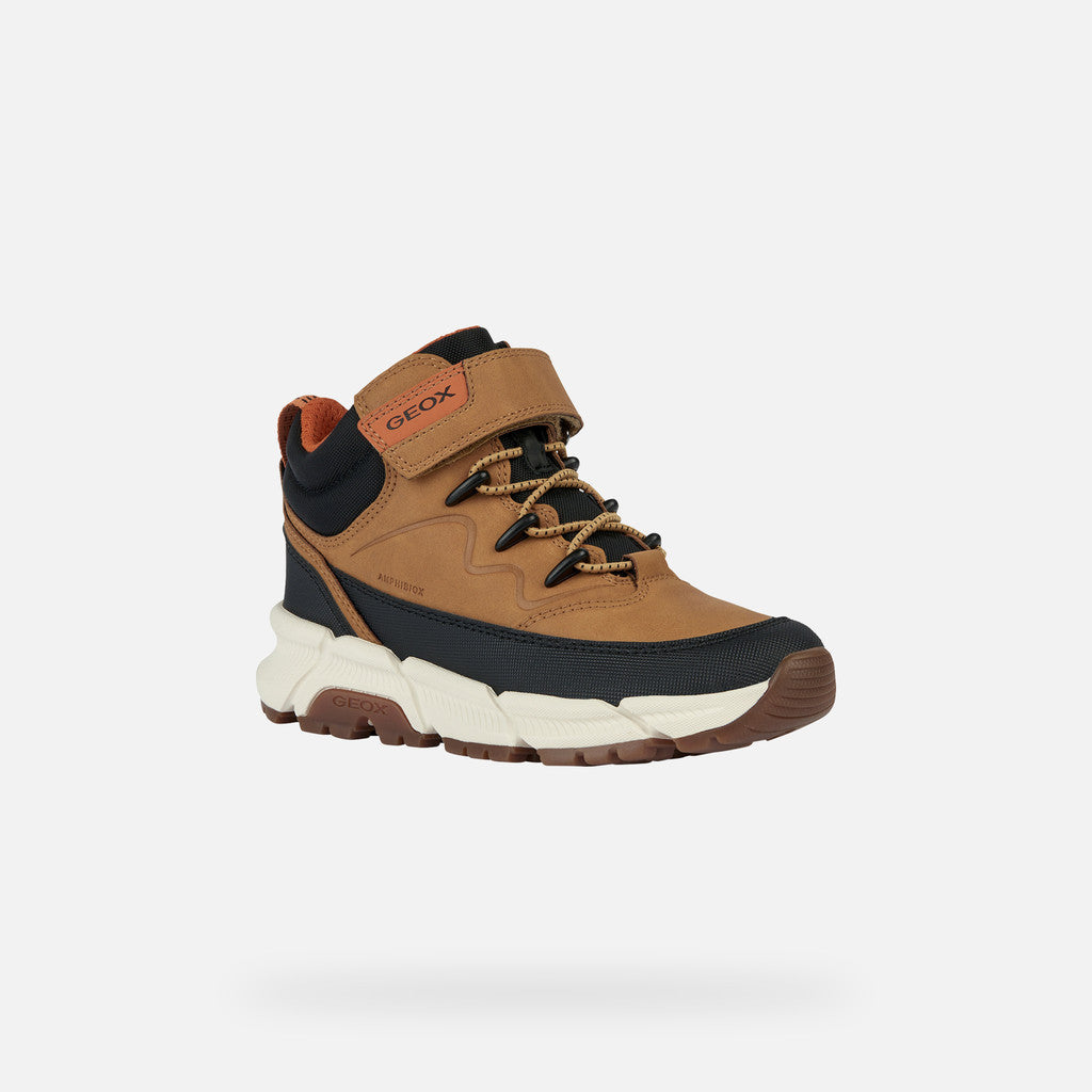 Geox ghete baieti captusite Flexyper Plus Amphibiox 28-35 Dark Yellow/Black Fő kép