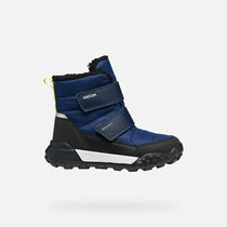 Geox ghete baieti captusite Trekkyup Amphibiox 36-37 Navy/Lime