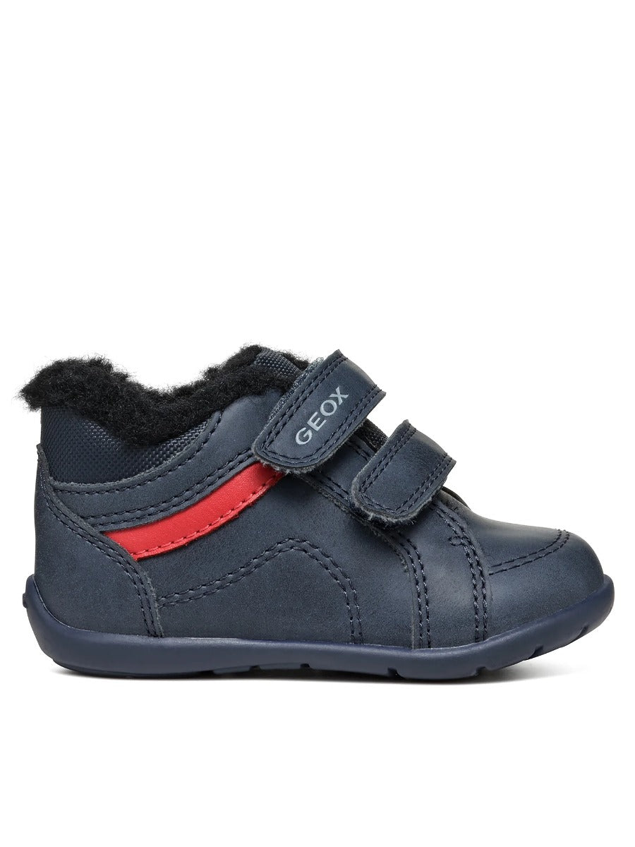 Geox ghete baieti imblanite 18-26 Navy Red Fő kép