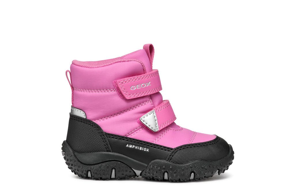 Geox ghete fete captusite si impermeabile Amphibiox 20-23 Dark Fuchsia/Black Fő kép
