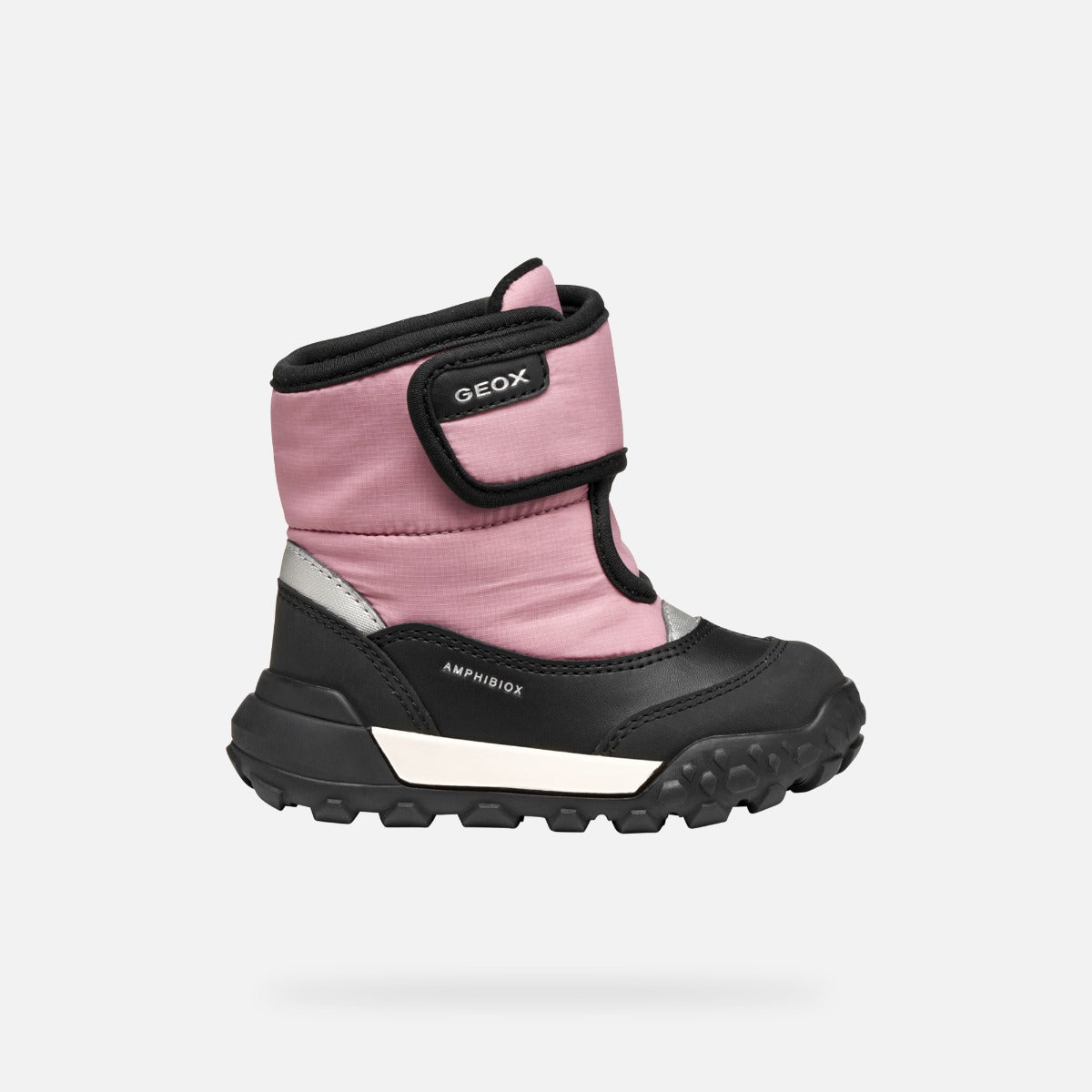 Geox bélelt bakancs lányoknak Trekkyup Amphibiox 20-23 Black/Rose Másodlagos kép