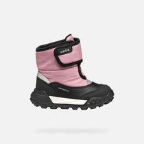 Geox ghete fete captusite Trekkyup Amphibiox 24-27 Black/Rose