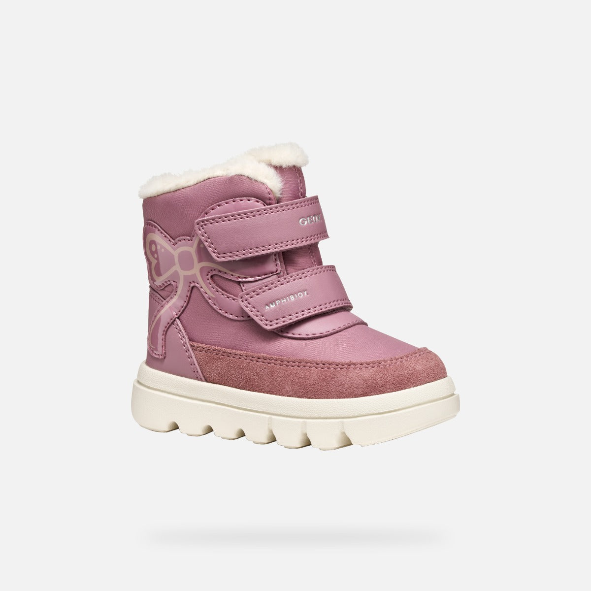 Geox ghete fete captusite Willaboom Amphibiox 24-27 Rose Smoke cu fundita Fő kép