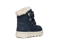 Geox ghete fete imblanite si impermeabile Amphibiox 20-23 Navy/Off White