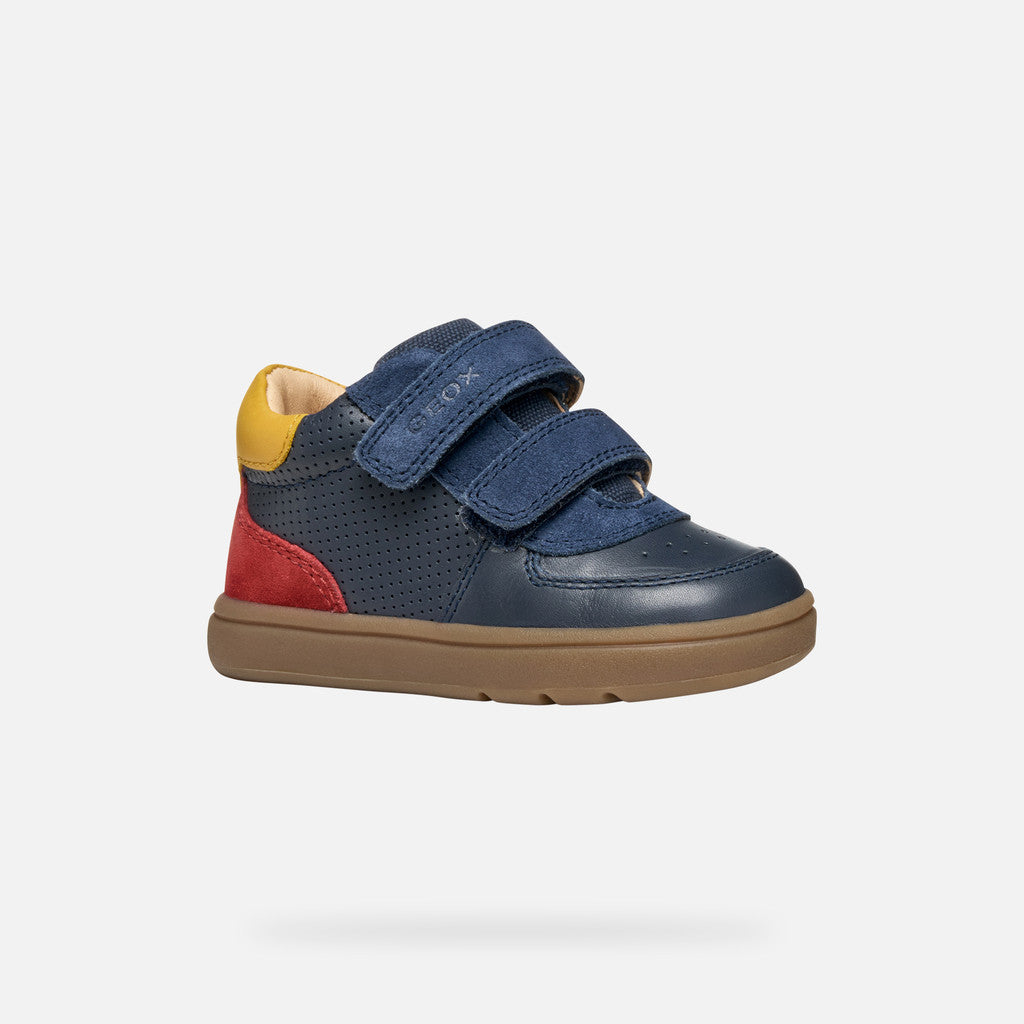Geox pantofi baieti Biglia 18-26 Navy/Red Fő kép