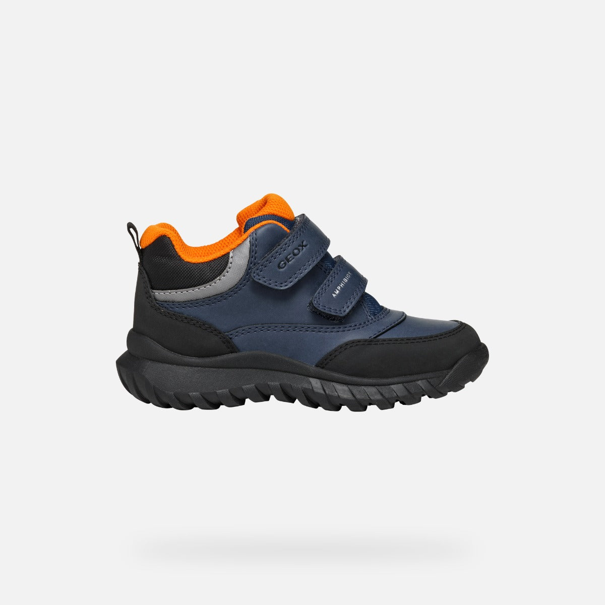 Geox pantofi baieti captusiti Simbyos Amphibiox 28-33 Blue/Orange Fő kép