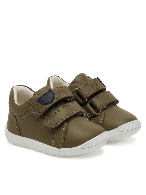 Geox pantofi baieti cu scai 18-26 Macchia Pistachio Fő kép