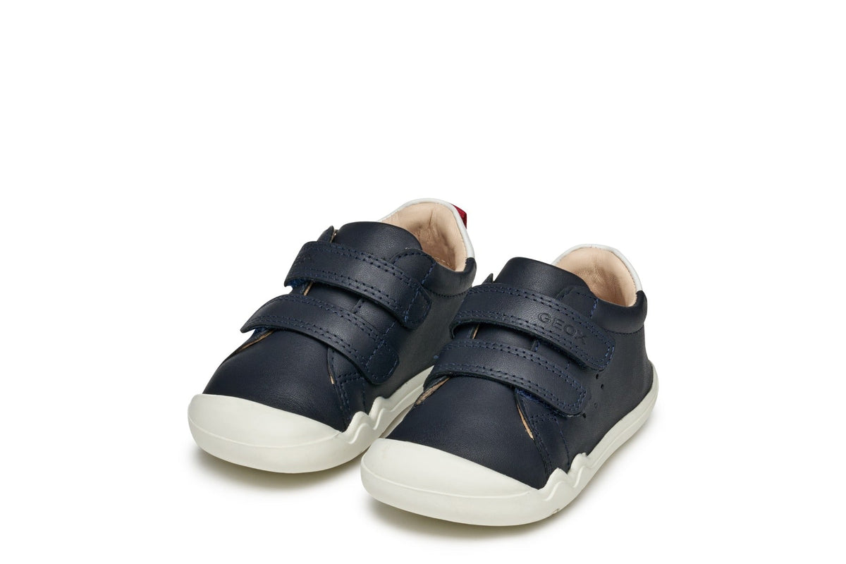 Geox pantofi baieti cu scai Natural Shape 20-25 Nappa Navy/Red Fő kép