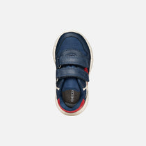 Geox pantofi baieti Flexyper Mini 24-27 Navy/Red