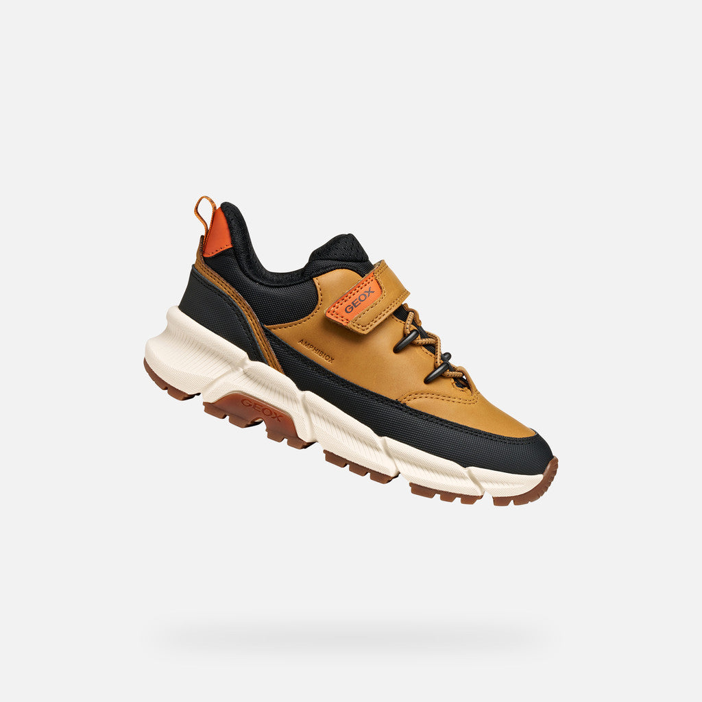 Geox Flexyper Plus Amphibiox fiú cipő 28-35 Sötét sárga Másodlagos kép