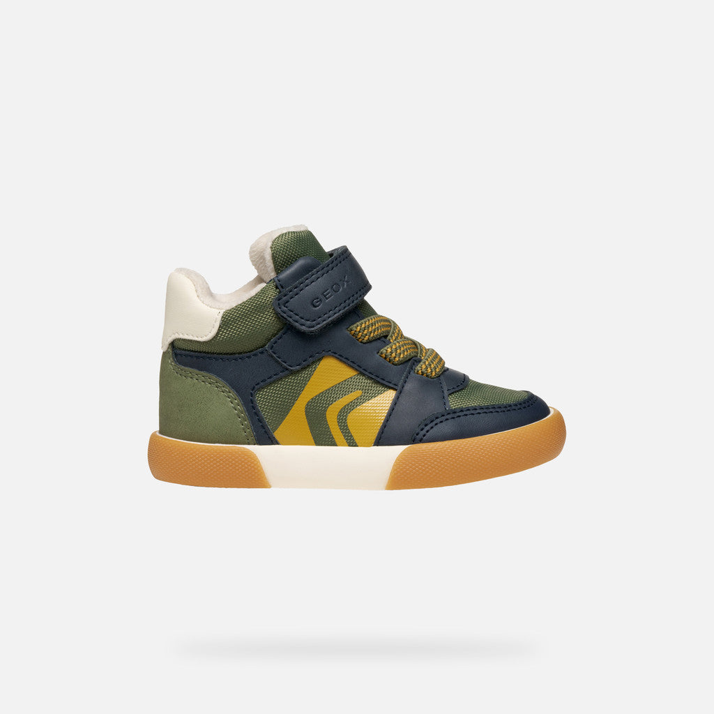 Geox pantofi baieti imblaniti Gisli 20-23 Military/Navy Fő kép