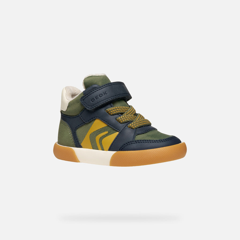 Geox bélelt fiú cipő Gisli 20-23 Military/Navy Másodlagos kép