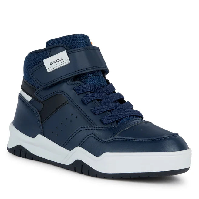 Geox fiú iskolai tornacipő, magas szárú 28-35 Navy/Light Grey Másodlagos kép