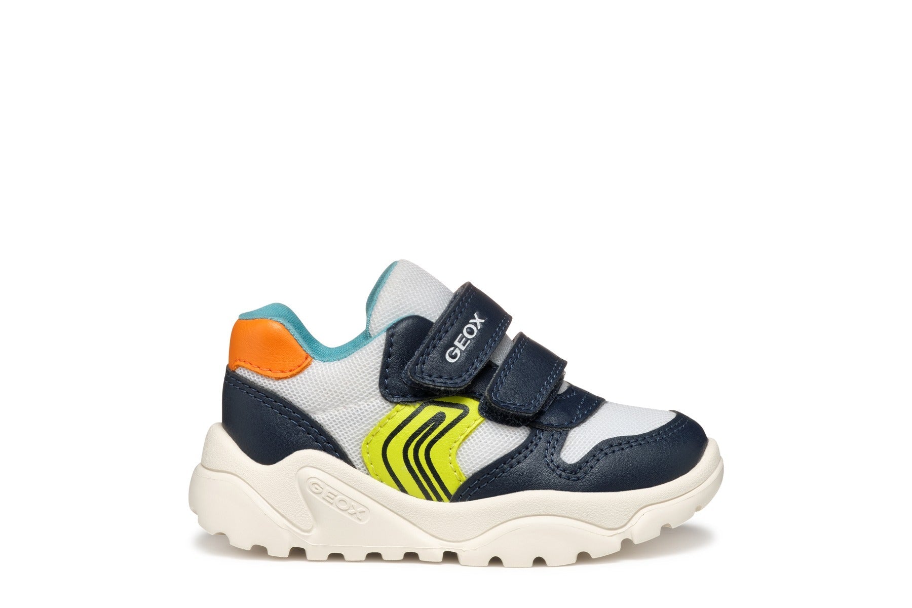 Geox sportcipő fiúknak 24-27 Fehér/Navy Másodlagos kép