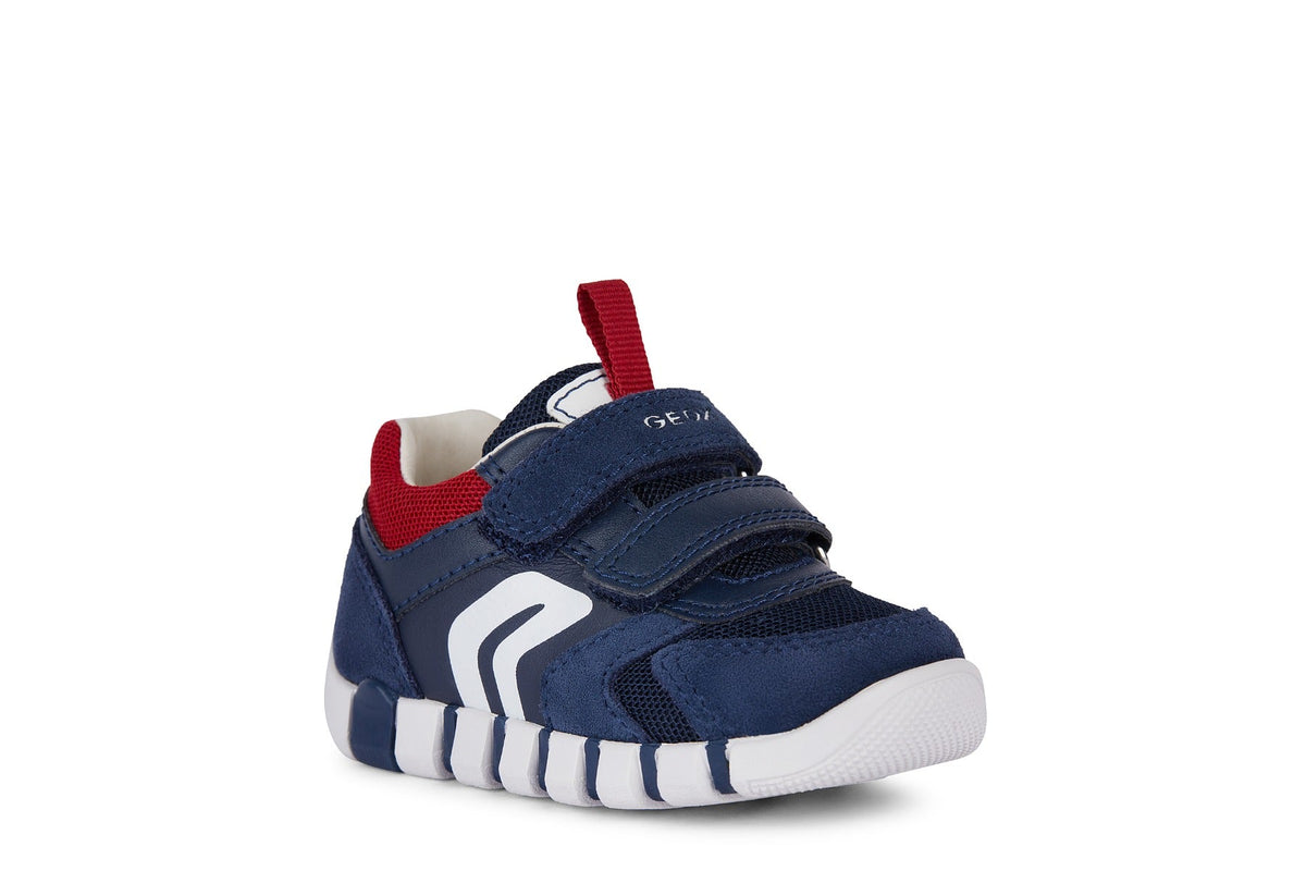 Geox pantofi baieti sport 18-26 Navy/Dark Red Fő kép