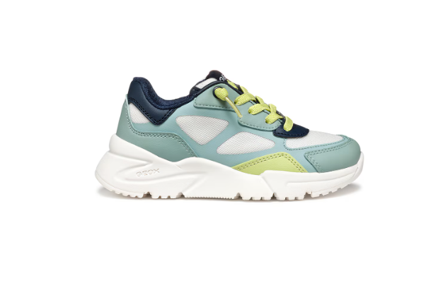 Geox pantofi baieti sport 30-35 Loftus White/Sage Fő kép
