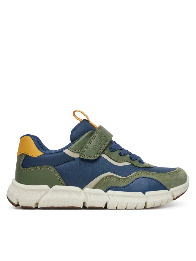 Geox pantofi baieti sport 31-35 Flexyper Military/Blue