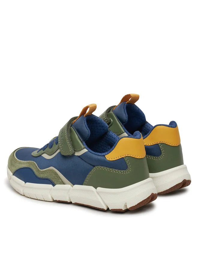 Geox pantofi baieti sport 31-35 Flexyper Military/Blue