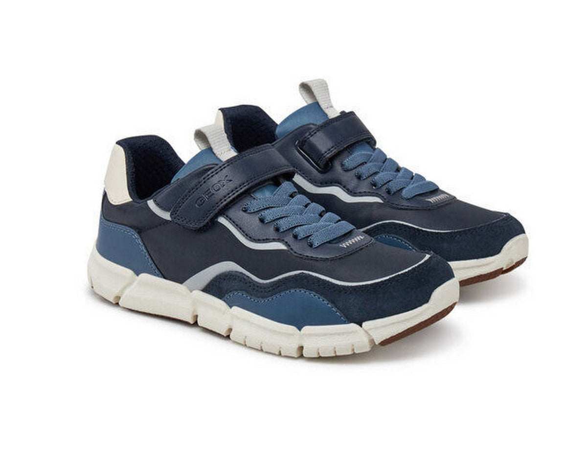 Geox pantofi baieti sport 32-35 Flexyper Navy/Light Grey Fő kép
