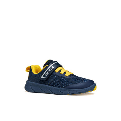 Geox fiú sportcipő Barefoot Foot-Run 26-34 sötétkék/sárga