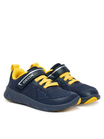 Geox fiú sportcipő Barefoot Foot-Run 26-34 sötétkék/sárga