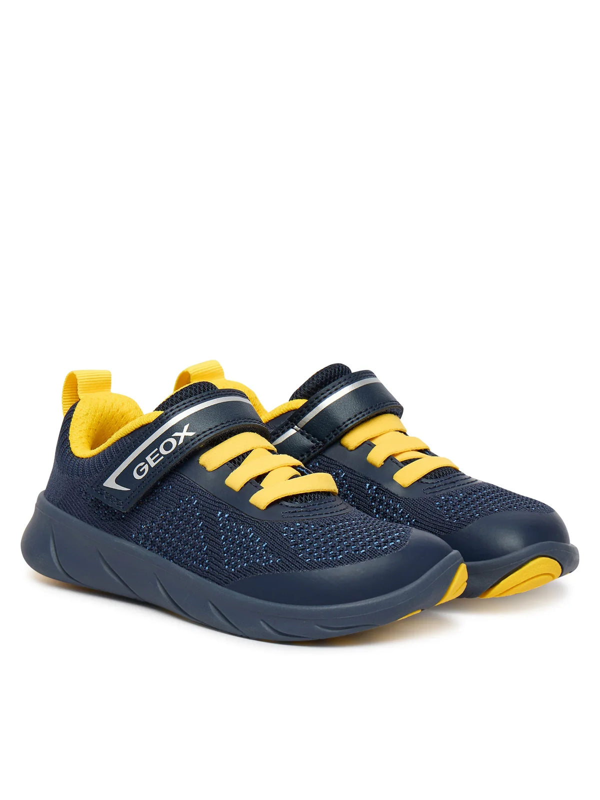 Geox fiú sportcipő Barefoot Foot-Run 26-34 sötétkék/sárga