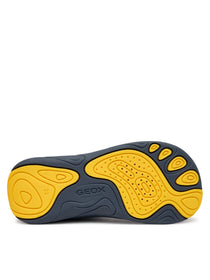 Geox fiú sportcipő Barefoot Foot-Run 26-34 sötétkék/sárga