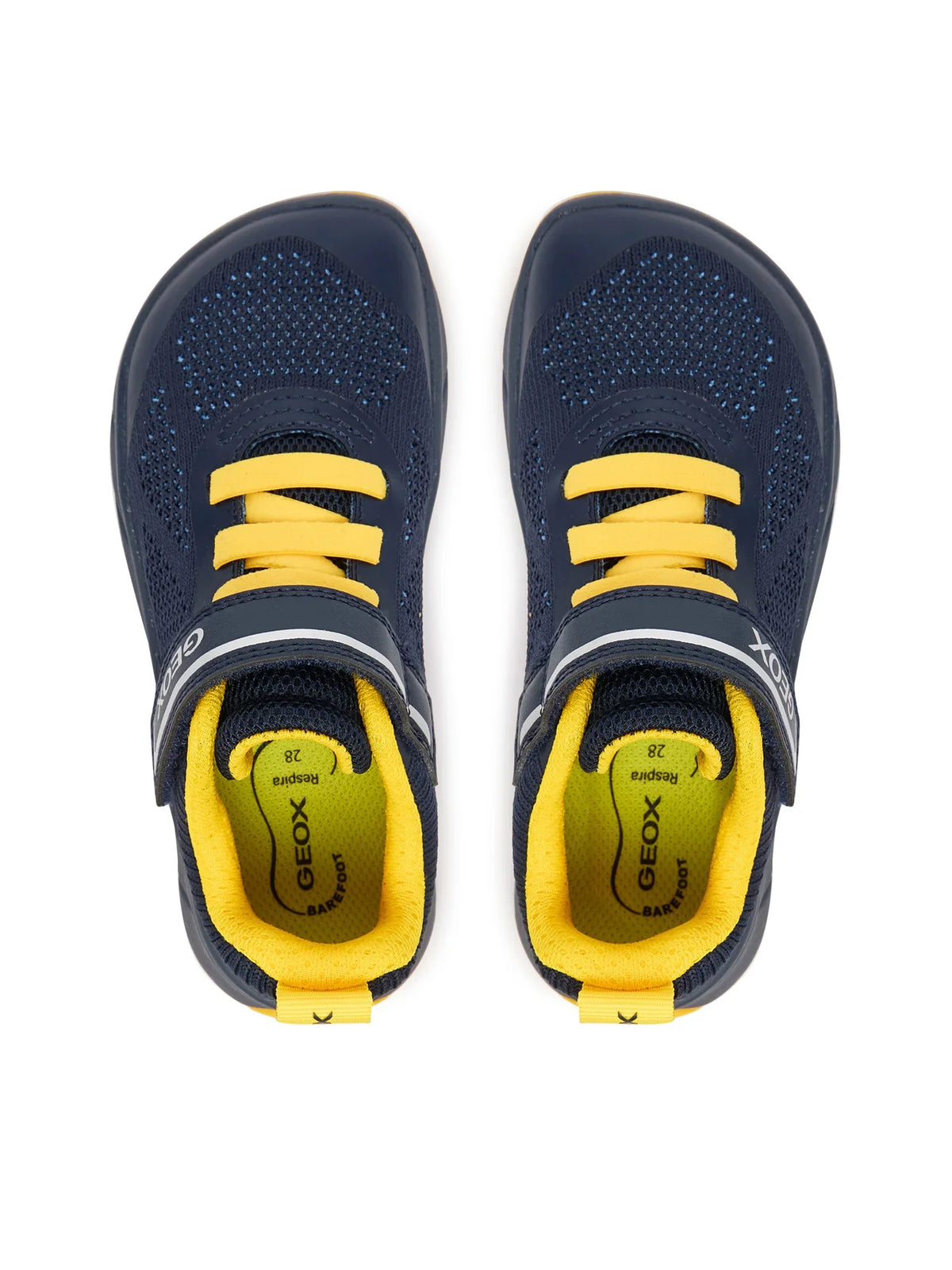 Geox fiú sportcipő Barefoot Foot-Run 26-34 sötétkék/sárga