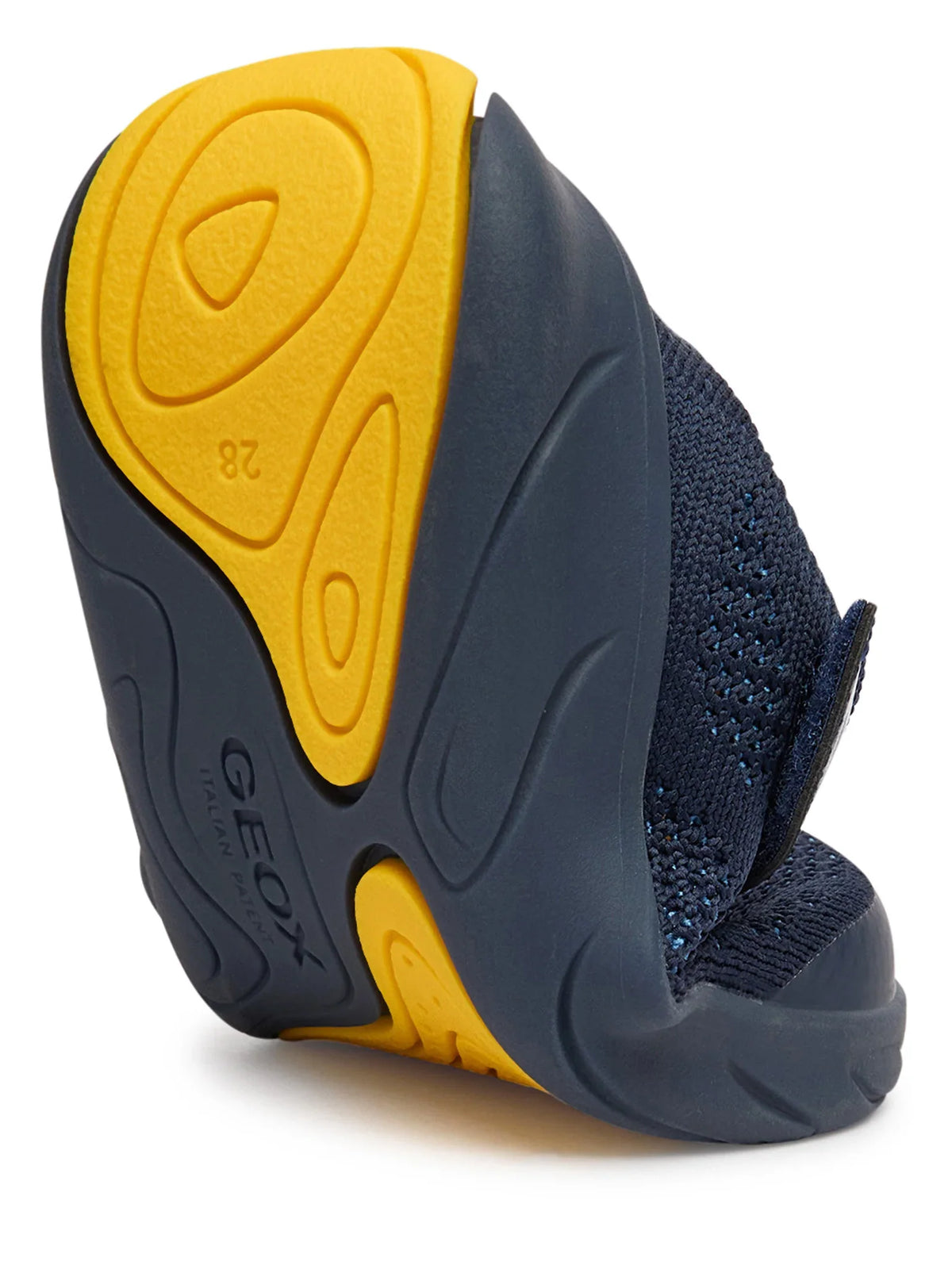 Geox fiú sportcipő Barefoot Foot-Run 26-34 sötétkék/sárga