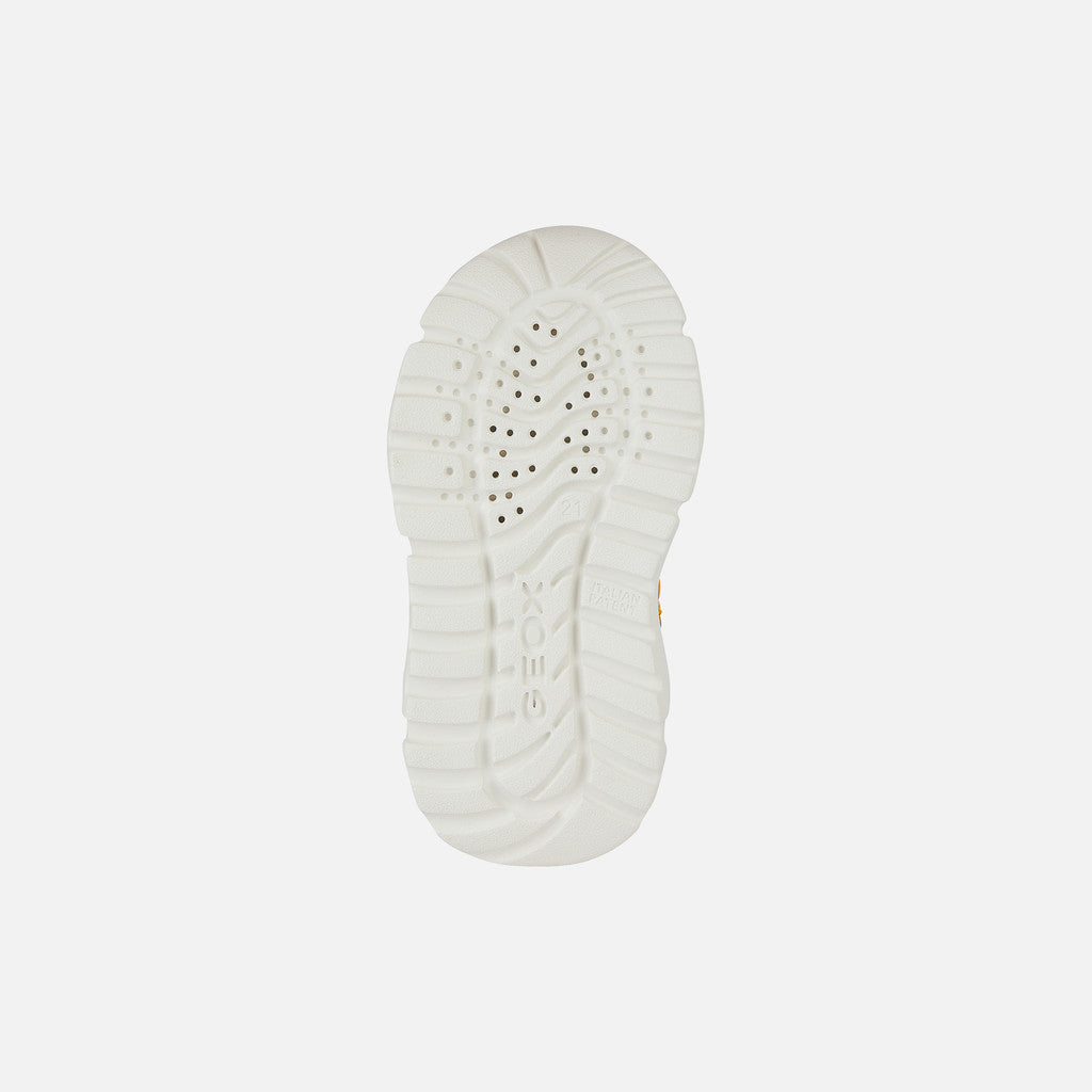 Geox fiú sportcipő Ciufciuf 20-27 Taupe/Ochre Yellow