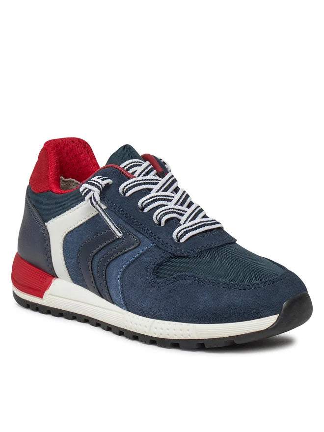 Geox pantofi baieti sport cu siret Alben 36-37 Navy/Avio Fő kép