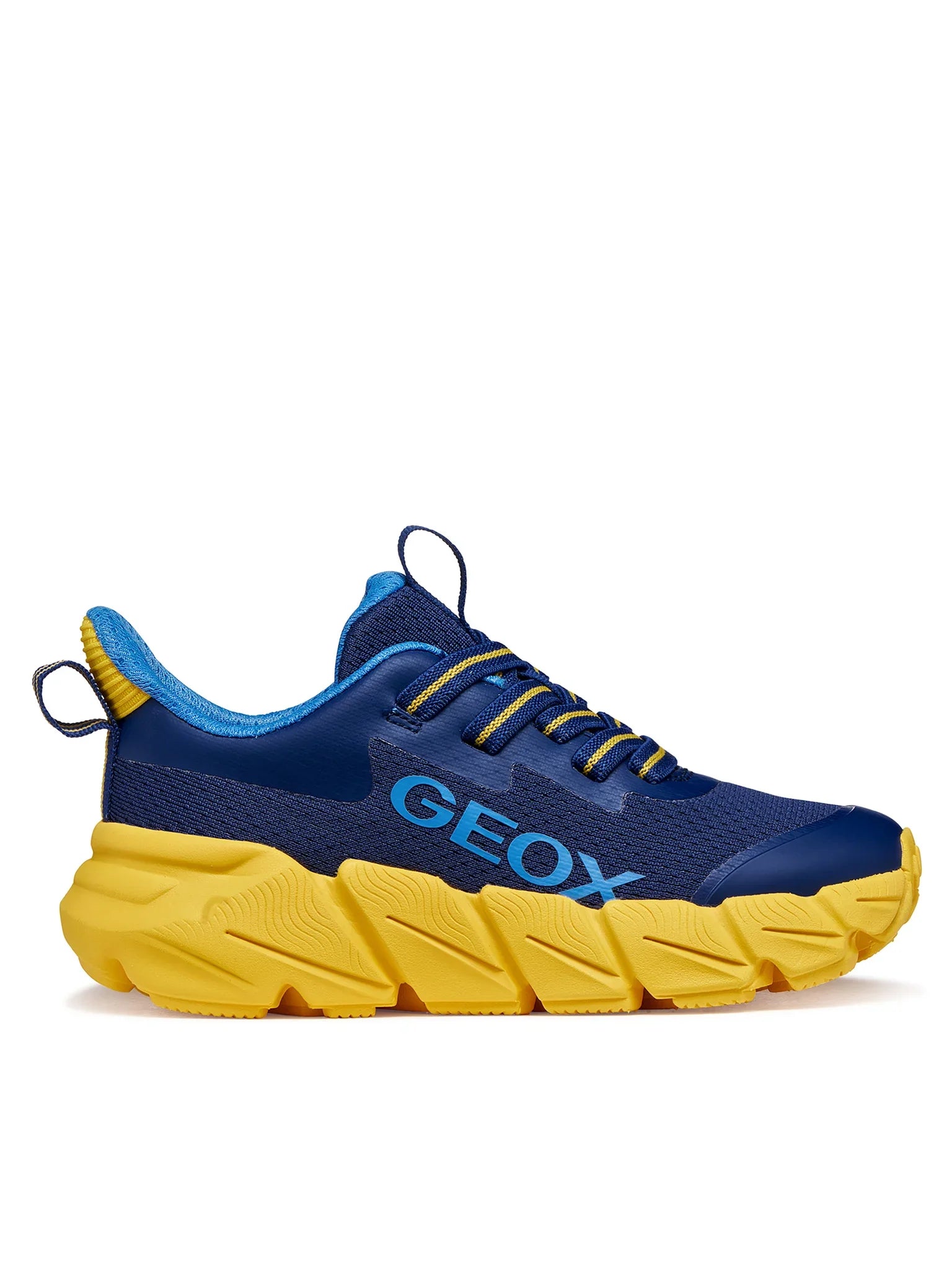 Geox Flexyper Fast sportcipő fiúknak 28-36 sötétkék/sárga Másodlagos kép