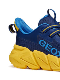 Geox Flexyper Fast sportcipő fiúknak 28-36 sötétkék/sárga