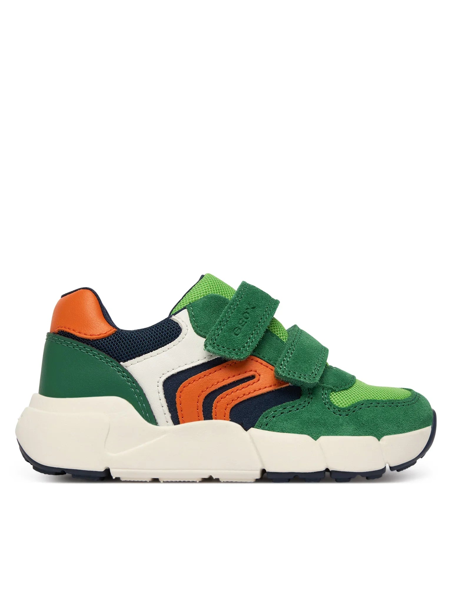 Geox Flexyper Mini sportcipő fiúknak 20-27 zöld/narancs Másodlagos kép