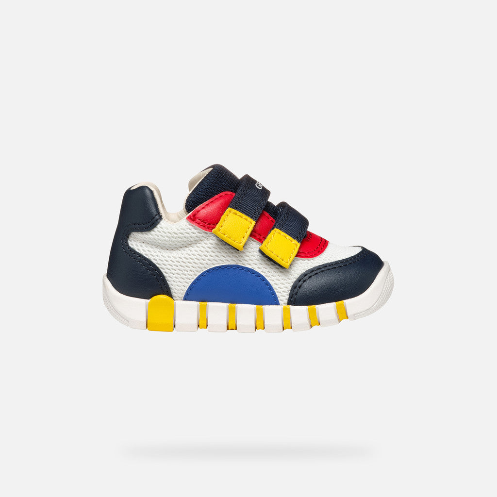 Geox fiú sportcipő Első Lépések Iupidoo 18-26 White/Navy Másodlagos kép