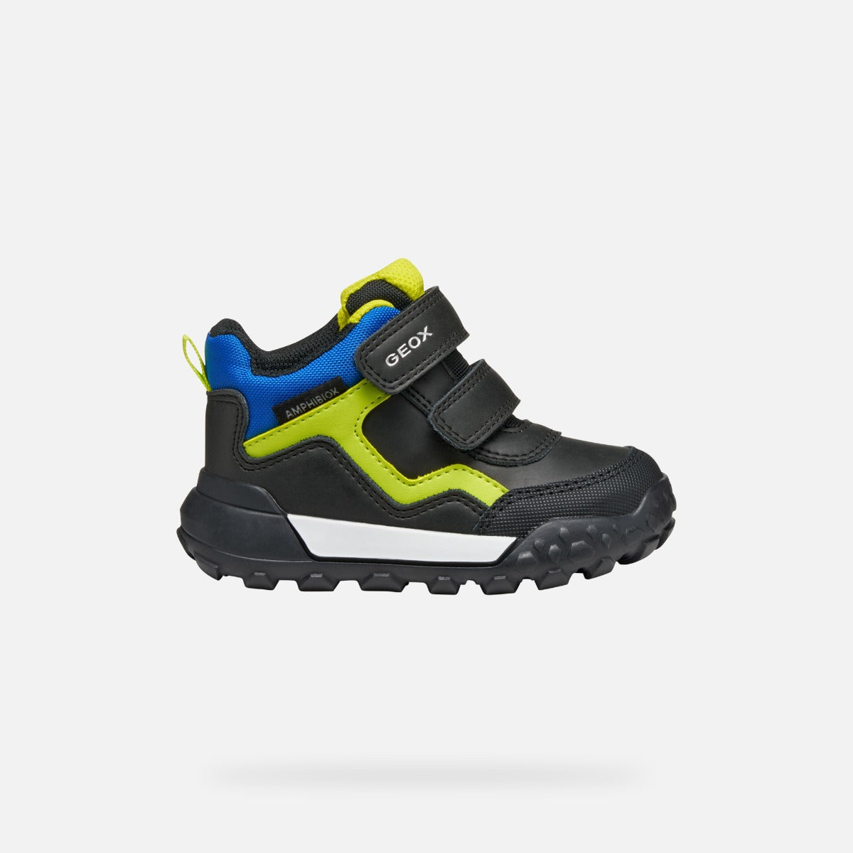 Geox pantofi baieti Trekkyup Amphibiox 24-27 Black/Fluo Green Fő kép