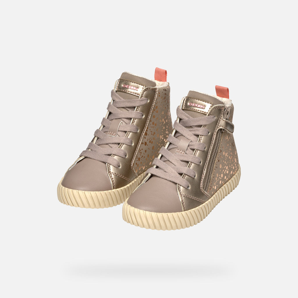 Geox pantofi fete captusiti Mirroless 28-35 Dark Beige Fő kép