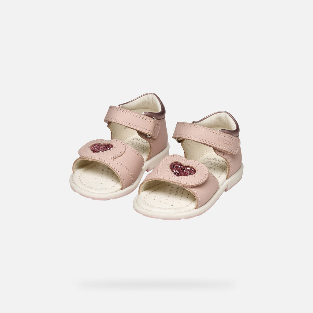 Geox pantofi fete cu scai 20-23 Light Rose Fő kép