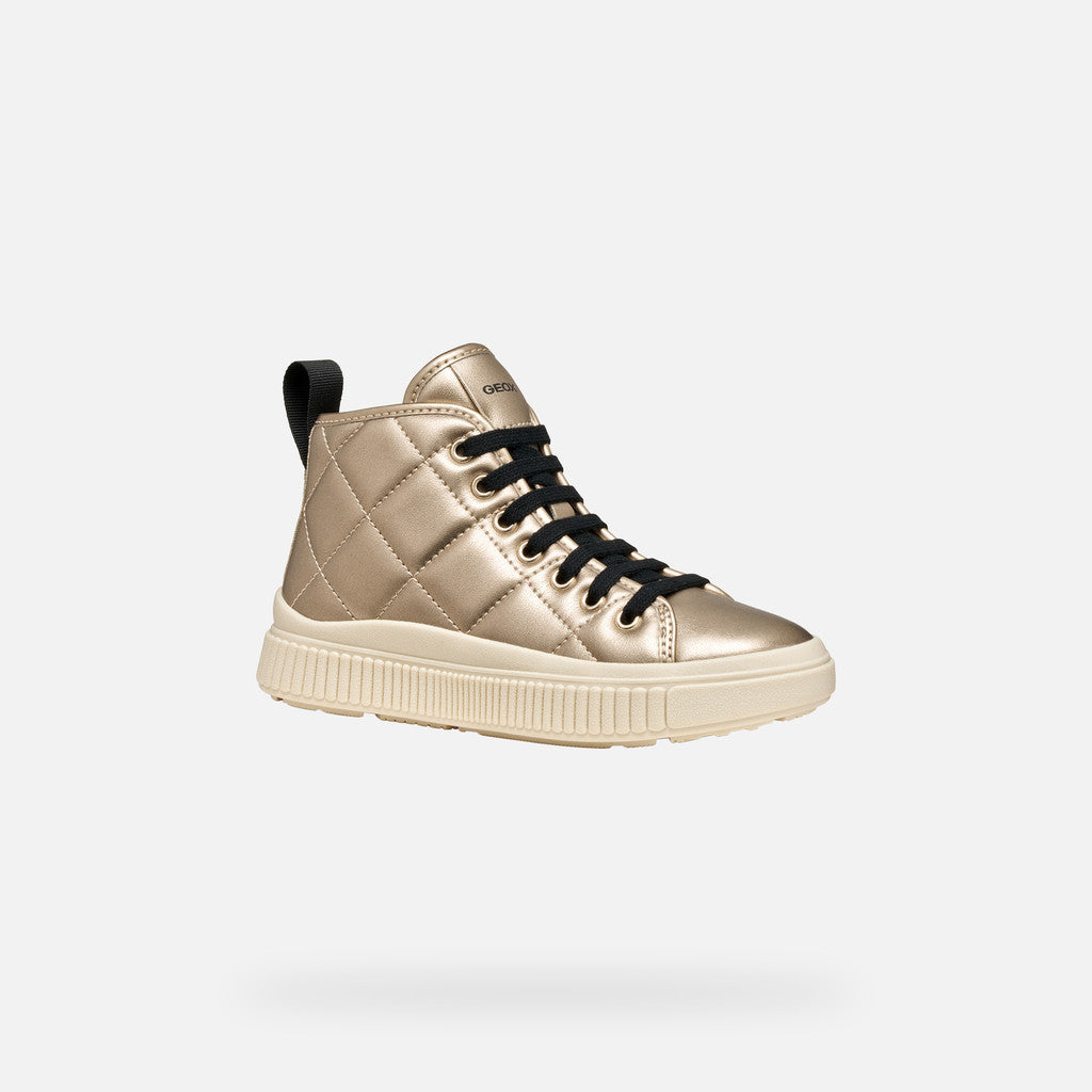 Geox pantofi fete cu siret Laquinny 28-35 Platinum Fő kép