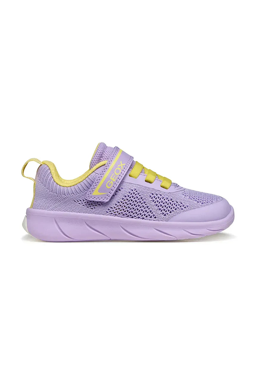 Geox sportcipő lányoknak Barefoot Foot-Run 26-34 lila/világossárga Másodlagos kép