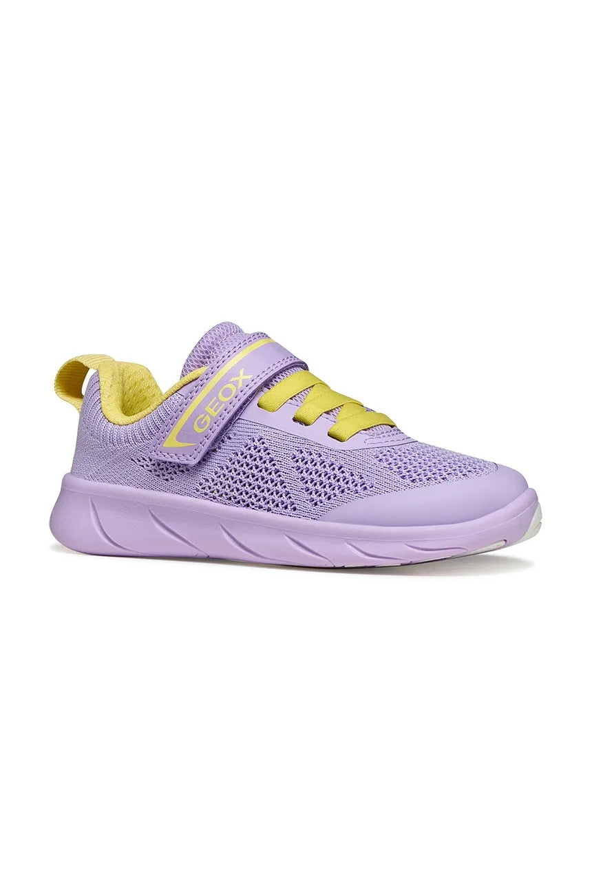 Geox sportcipő lányoknak Barefoot Foot-Run 26-34 lila/világossárga Fő kép