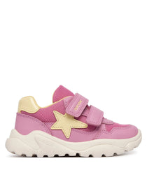 Geox lány sportcipő Ciufciuf 20-27 Dark Pink/Light Yellow csillagos
