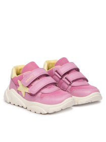 Geox lány sportcipő Ciufciuf 20-27 Dark Pink/Light Yellow csillagos