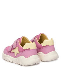 Geox lány sportcipő Ciufciuf 20-27 Dark Pink/Light Yellow csillagos